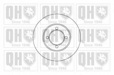 QUINTON HAZELL bdc3534 -  Тормозной диск